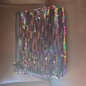 NWOT Victoria's Secret Sequined Pouch